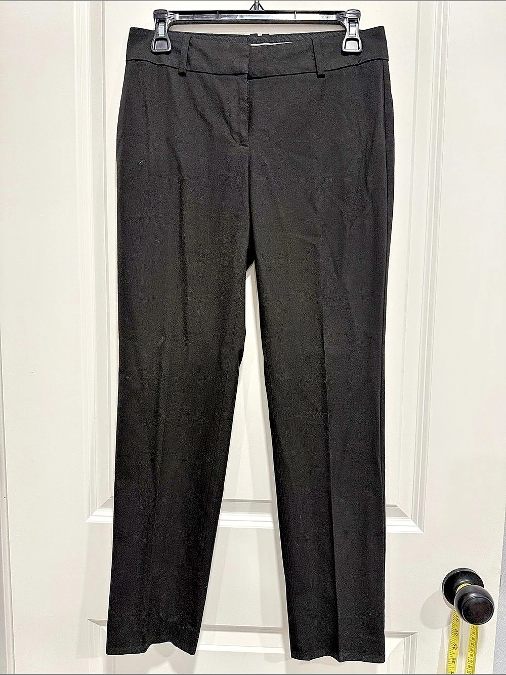 Ann Taylor Skinny Ankle Pants in Black Size 0
